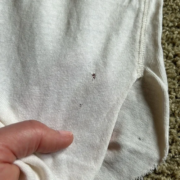 We The Free jersey type T-shirt w/lace. Size S - Picture 6 of 8